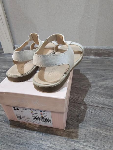 Dievčenské sandále, nelli blu,34