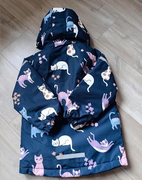 Lindex vetrovka mačičky, lindex,116