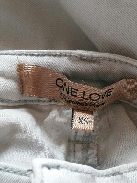 Elastické svetlo sivé rifle, one love denim, xxs, denim,xs