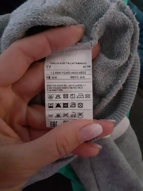 Mikina, benetton,80