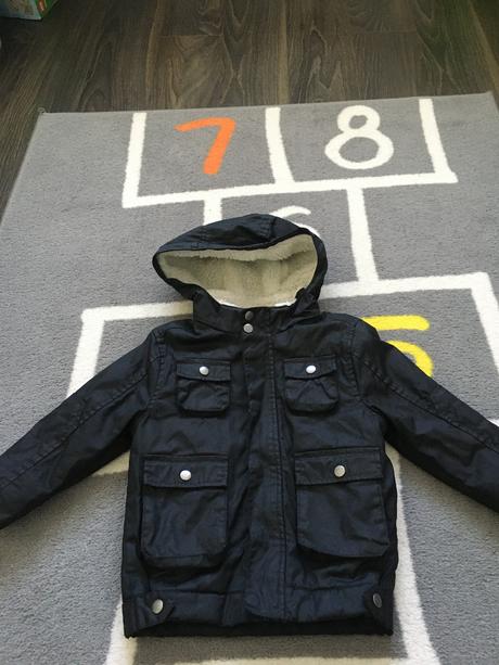 Pogumovaná bunda, h&m,98