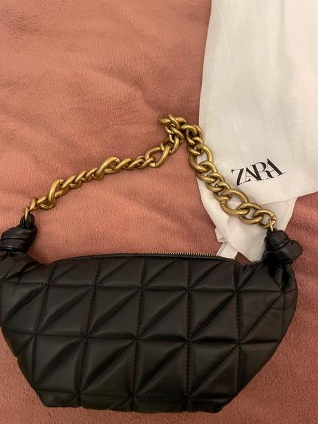 Kožená kabelka, zara