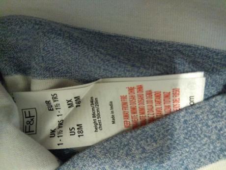 Moderné tričko s golierom, f&f,86