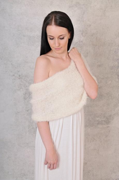 Svadobný tunelový pléd - smotanový, 