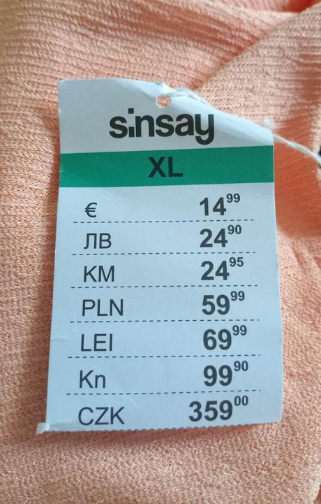 Nové šaty sinsay, sinsay,l