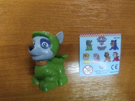 Paw patrol rocky z jogurtu,