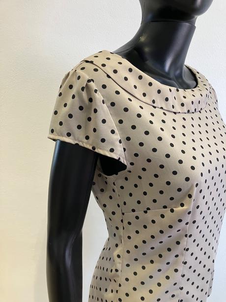 Dámska blúzka s golierom bodkovaná h&m (38), h&m,m