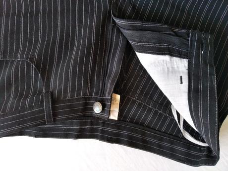 Čierne elegantné nohavice, zara,s