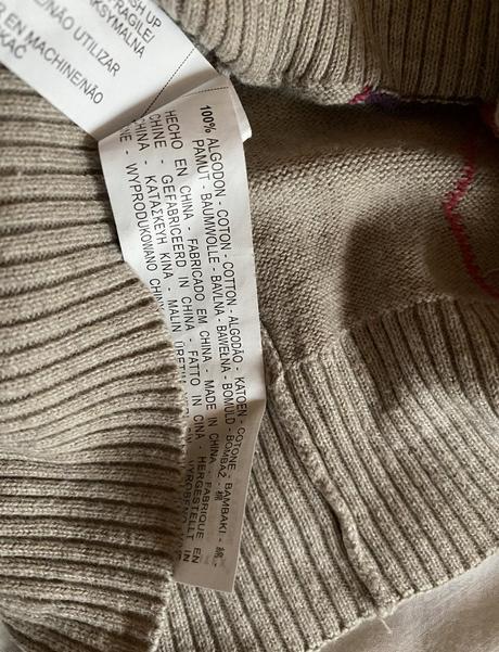 Bavlnený pulóvrik - svetrík zara v. 110, zara,110