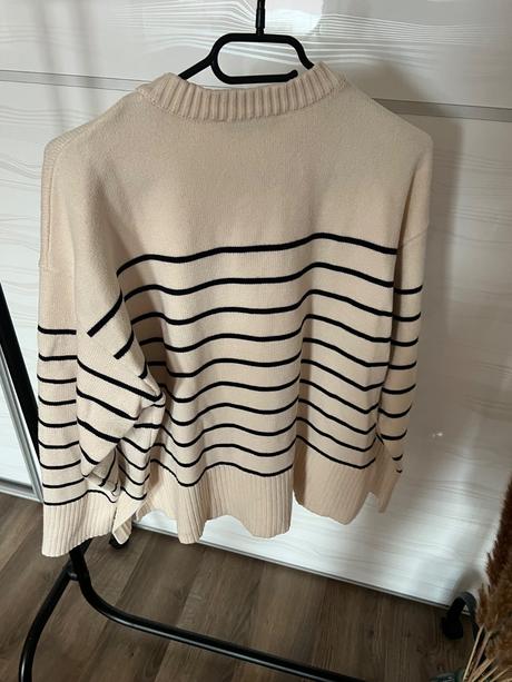 Zara viralny pasikavy sveter, zara,l