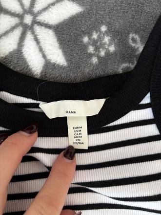 Tehotenské tričká, h&m,l