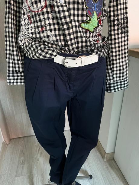 Nohavice chino, bonprix,38