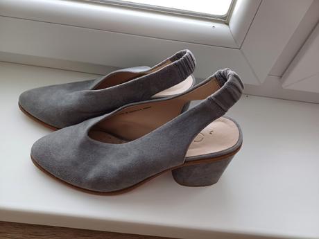 Semišové lodičky cos, č.36, cos,36