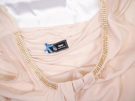 Luxusný béžový top sinéquanone, 38