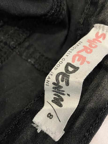 Dámske koženkové nohavice čierne (s), s