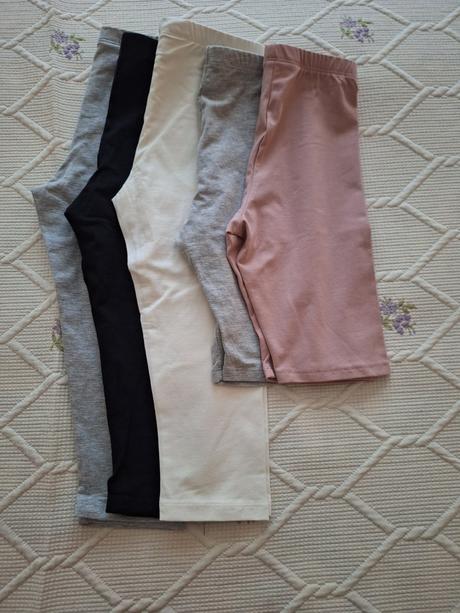 Krátke legíny, h&m,140