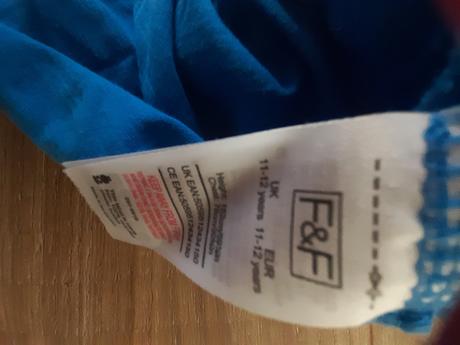 Chlapčenské tričko dlhý rukáv, f&f,152