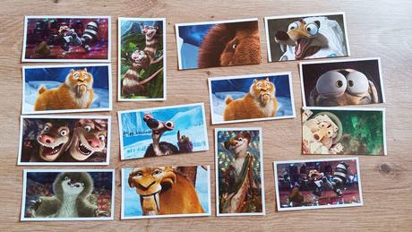 Ice age nálepky - 90ks,