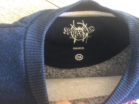 Mikina 2 x spiderman + 1 x benetton + 1 gratis 98, 98