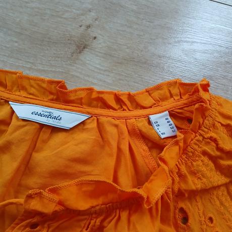 Oranžová letná košeľa/blúzka, tchibo,46