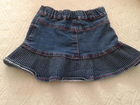 Riflová suknička 98/104, 98