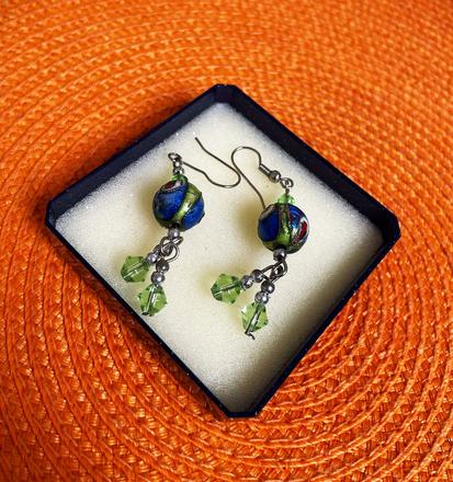 Rustikálne náušnice, 