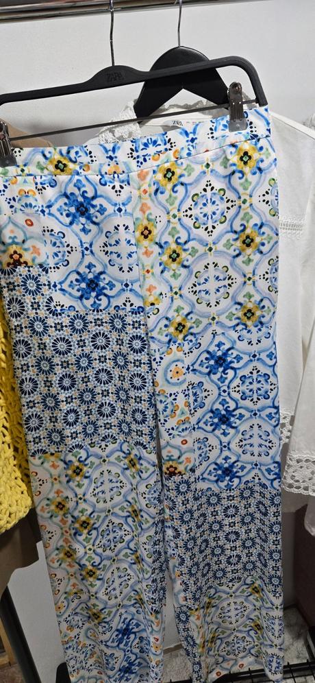 Saténové nohavice zara, zara,m