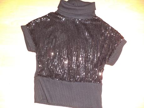 Lurexovy rolačik s kratkym rukavom, m