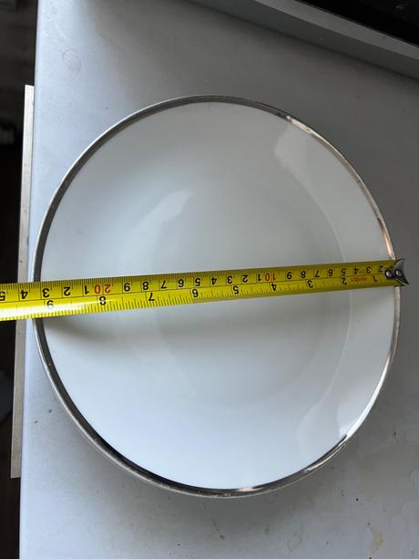 Thun vintage plytke taniere 4 ks strieborna linka, 