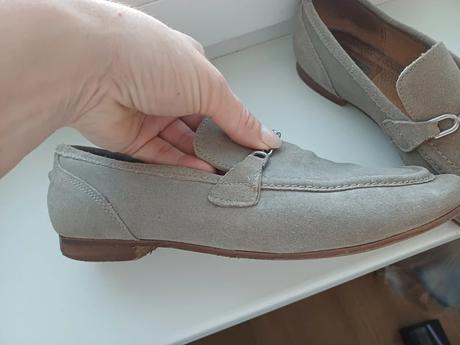 Semišové mokasíny topshop č.38, 38