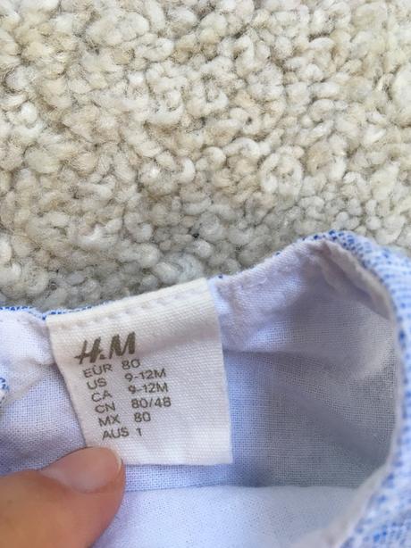 Letné šaty h&m, h&m,80