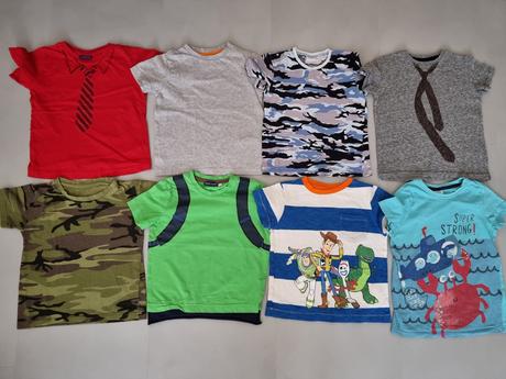 Chlapčenský balík veľkosť 98/104, 104–116