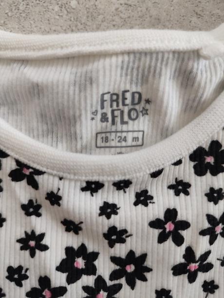 Kvietkované šaty 92, f&f,92