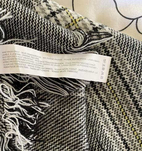 Elegantný mäkký káro šál - uni, 