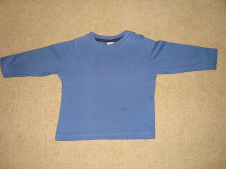 Tmavomodré tričko, dopodopo,80