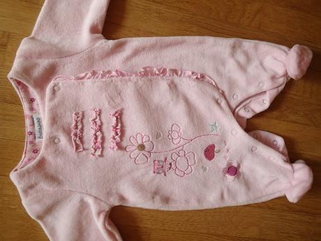 Velúrový overalček, babaluno,56