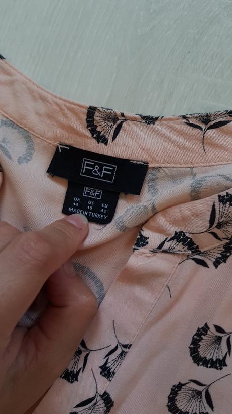 Ružová blúzka, f&f,42