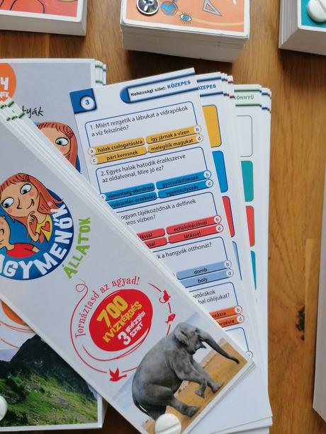 Maď. kvízy pre deti/agymenők cena za 2ks, 