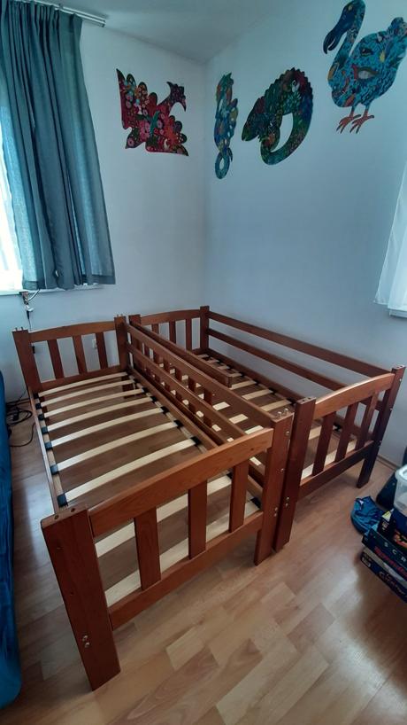 Detská posteľ poschodová, šírka (cm): 70,dĺžka (cm): 140