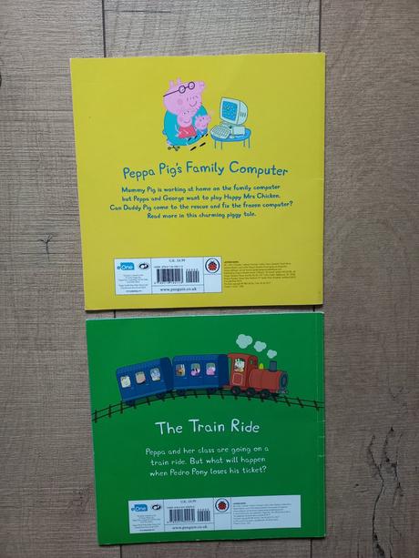 2x knihy peppa pig eng, 