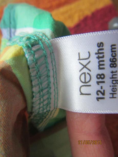 Syta pestrofarebna moderna kosela 12/18mesiacov, 86