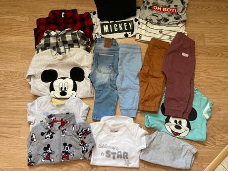 Balik oblecenia vel. 74-80, 68–80