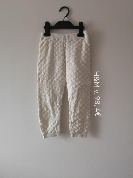 Pletené nohavice, h&m,98