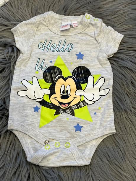Chlapčenské body mickey (62), disney,62