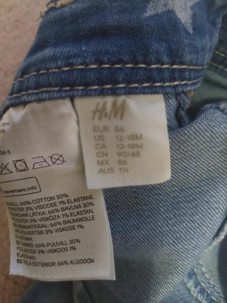Rifle na traky hviezdickove veľ.86/92, h&m,86