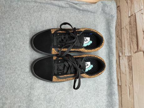 Vans 37 - čierne a vzorované tenisky, vans,37