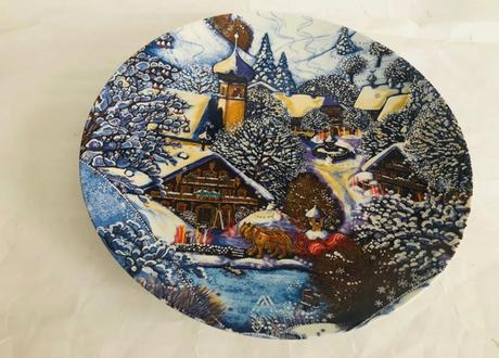 Zberatelsky vacsi zima zimny motiv vianocny rarit,