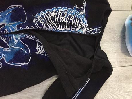 Kostym kostra, velkost 104, 3-4 roky,