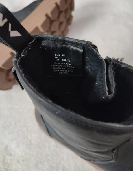Kotníkové čižmy, h&m,32