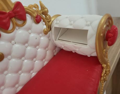 Posteľ/pohovka pre bábiku apple white, 